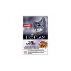 ProPlan Консерва для взрослых кошек кусочки в желе индейка 85г