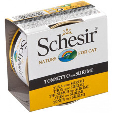 Консервы для кошек Schesir Tuna Surimi (Тунец, сурими) 85 гр